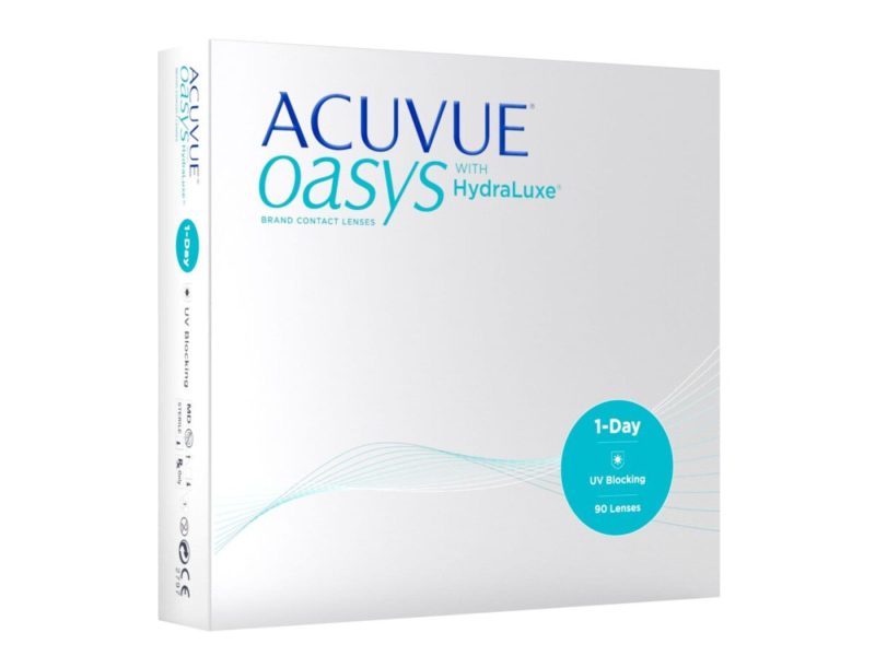 Acuvue Oasys 1-Day With Hydraluxe (90 lenses)