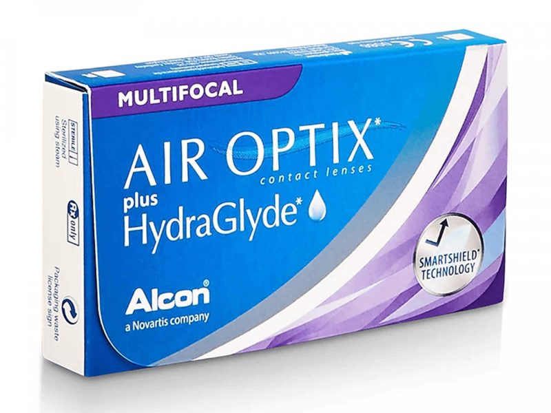 Air Optix Plus HydraGlyde Multifocal (3 lenses)