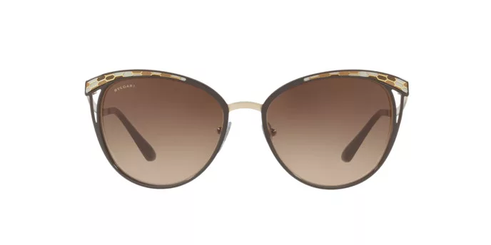 Bvlgari BV6083 20145A 56 sunglasses made in Italy Bvlgari BV 6083 - 20145A Pink Gold | Sunglasses Woman main image 3