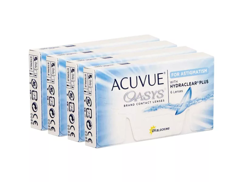Acuvue Oasys For Astigmatism (24 lenses)