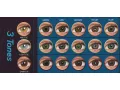 ColourVUE Colour Magic Triple Purple (2 lenses)