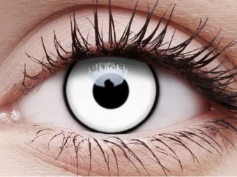 ColourVUE Crazy One-Day White Zombie (2 lenses)