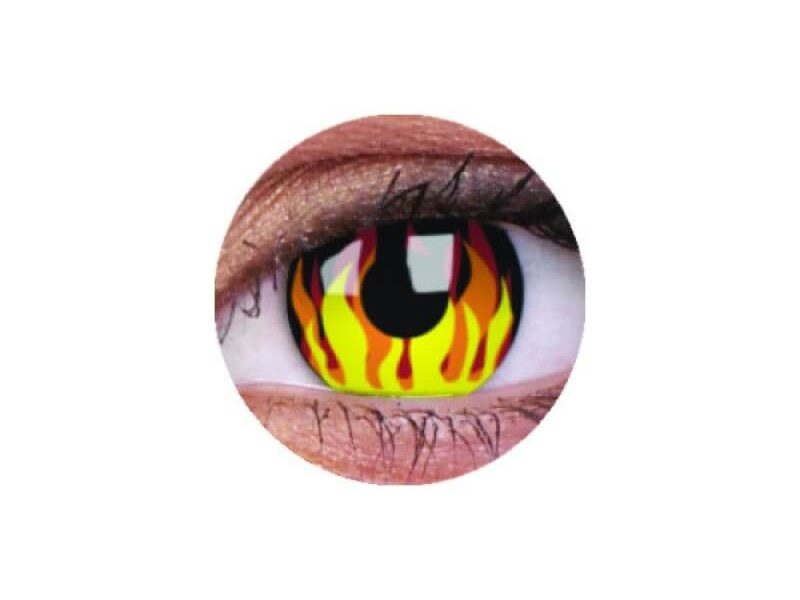 ColourVUE Crazy Flame Hot (2 lenses) - without dioptre