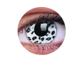 ColourVUE Crazy White Leopard (2 lenses) - without dioptre