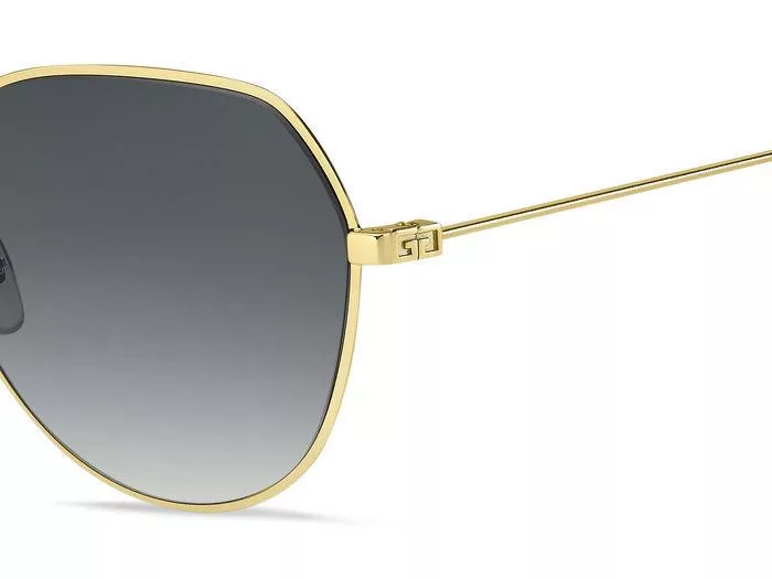 New Givenchy GV 7158/S Aviator Gold Medal Sunglasses. Givenchy GV 7158/S 2F7/9O | Alensa main image 4