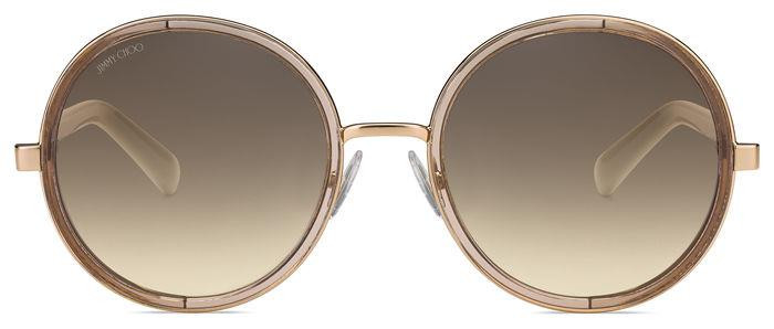 美品 JIMMY CHOO サングラス ANDIE/N/S 1KHCC ケース付 Jimmy Choo JC Andie/N/S 1KH/CC 54 Women sunglasses - Contact