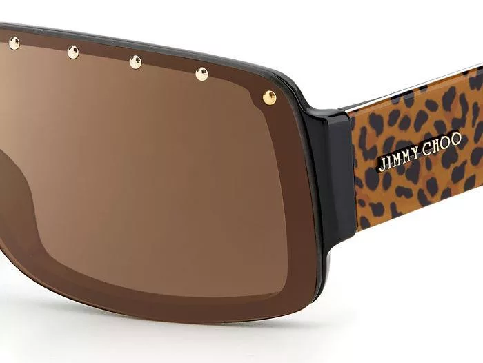 JIMMY CHOO MORRIS/S/Y4DVP 68 NEW Jimmy Choo Brown Rectangular Ladies Sunglasses MORRIS/S 0Y4D  main image 2