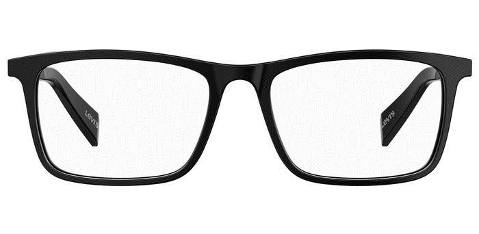メガネ Levi's Glasses Frame LV1020 807 Black Square Levis LV 1020 - 807 Black | Eyeglasses Woman