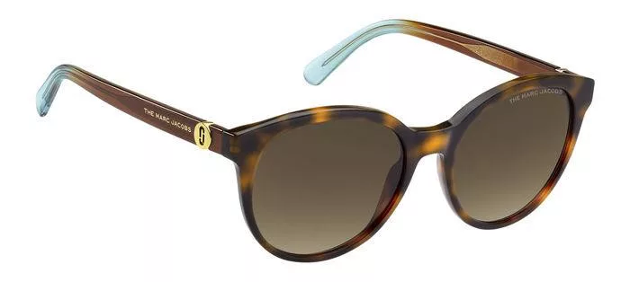 New Marc Jacobs Iskha Marc 583/S  54-18-140 Sunglasses Havana Gradient Authentic Marc Jacobs MARC 583/S ISK/HA 54 Women sunglasses - Contact main image 3