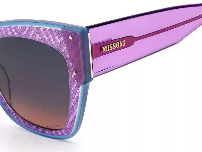 Missoni Purple Square Sunglasses with Gradient Lenses Missoni 58mm Square Oversize Sunglasses | Nordstromrack main image 4