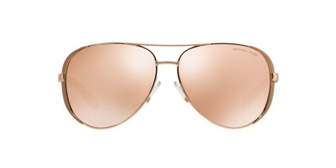 Michael kors rose shop gold aviator sunglasses