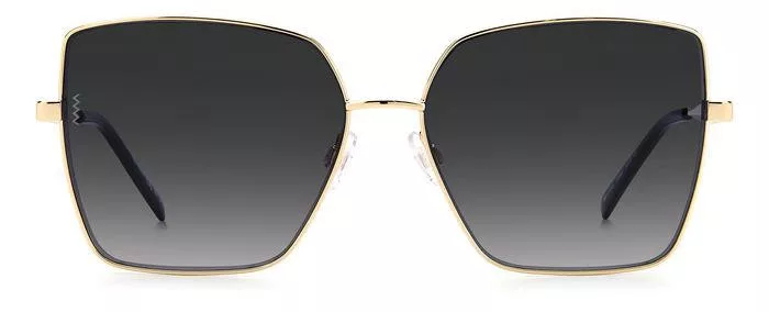 M Missoni MMI 0101/S 0J5G 9O Sunglasses Gold Square Frame, Grey Lenses M Missoni MMI 0101/S J5G/9O 59 Women sunglasses - Contact le main image 3
