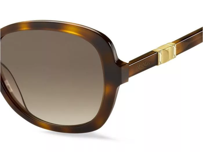 MaxMara Tortoise shell Sunglasses with Gold Accents and jewel MaxMara Tortoise shell Sunglasses with Gold Accents and  main image 4