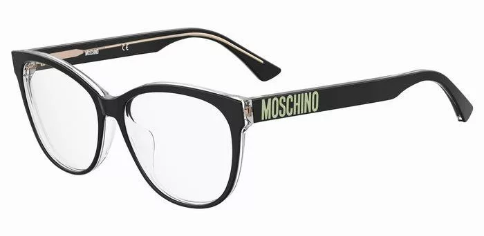 Moschino EYEGLASSES MOS625F-7C5-55 New with case MOSCHINO MOS625/F 7C5 Eyeglasses Black Frame 55mm | eBay main image 3