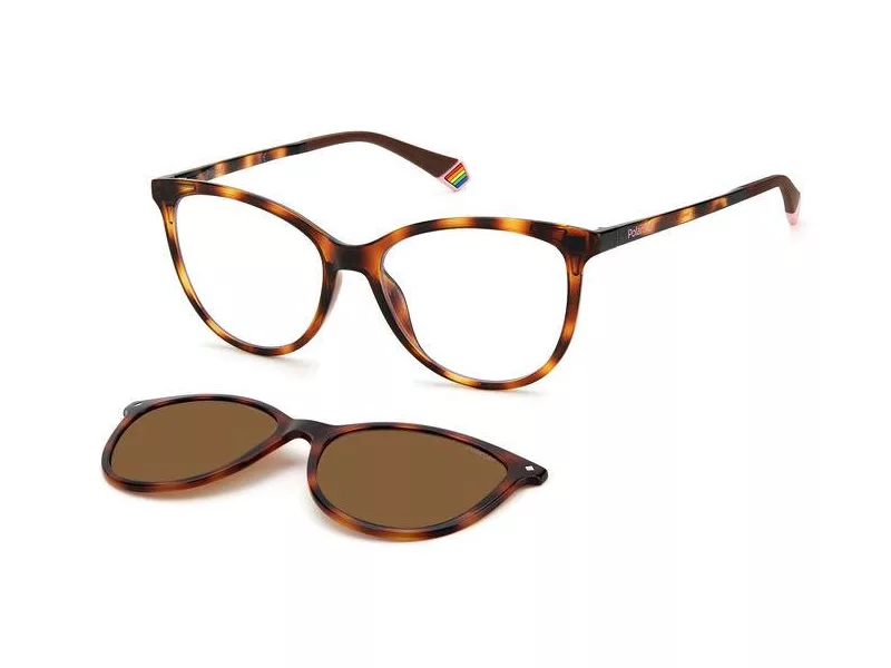 Polaroid PLD 6138/CS 086/SP 53 Women glasses with clip-on