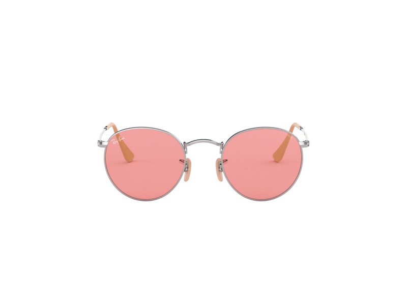 Pink round ray ban sunglasses hotsell