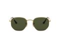 Ray-Ban Hexagonal RB 3548N 001/58 51 Men, Women sunglasses