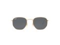 Ray-Ban Hexagonal RB 3548N 001/R5 51 Men, Women sunglasses