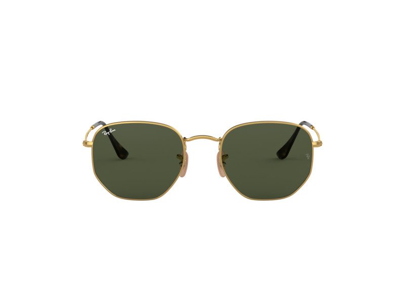 Ray-Ban Hexagonal RB 3548N 001 48 Men, Women sunglasses