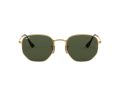 Ray-Ban Hexagonal RB 3548N 001 51 Men, Women sunglasses