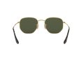 Ray-Ban Hexagonal RB 3548N 001 51 Men, Women sunglasses