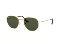 Ray-Ban Hexagonal RB 3548N 001 54 Men, Women sunglasses