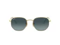 Ray-Ban Hexagonal RB 3548N 91233M 48 Men, Women sunglasses
