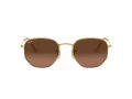 Ray-Ban Hexagonal 3548N 912443 54 Men, Women sunglasses