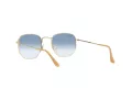 Ray-Ban Hexagonal RB 3548 001/3F 51 Men, Women sunglasses