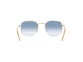 Ray-Ban Hexagonal RB 3548 001/3F 51 Men, Women sunglasses