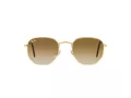 Ray-Ban Hexagonal RB 3548 001/51 51 Men, Women sunglasses