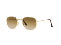Ray-Ban Hexagonal RB 3548 001/51 54 Men, Women sunglasses