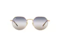 Ray-Ban Jack RB 3565 001/GD 53 Men, Women sunglasses