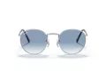 Ray-Ban New Round RB 0RB3637 001/3F 53 Men, Women sunglasses