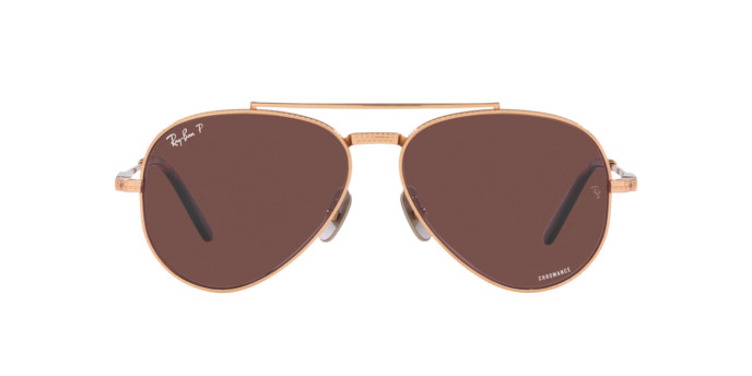 Ray-Ban Aviator Titanium RB 8225 3140/AF 62 Men, Women sungl Ray-Ban Aviator Titanium RB 8225 3140/AF 62 Men, Women sungl