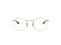 Ray-Ban Round Metal RX 3447V 2500 53 Men, Women glasses