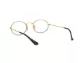 Ray-Ban Oval RX 3547V 2500 51 Men, Women glasses