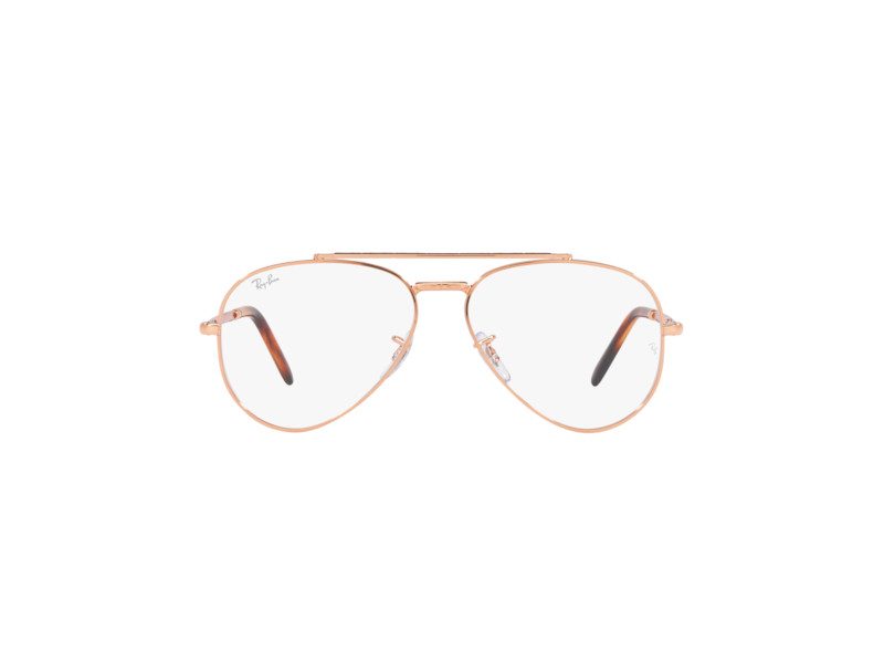 Rose gold aviator clearance prescription glasses