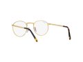 Ray-Ban New Round RX 3637V 3086 47 Men, Women glasses
