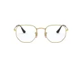 Ray-Ban Hexagonal RX 6448 2500 54 Men, Women glasses
