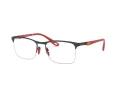 Ray-Ban Scuderia Ferrari Collection RX 8416M F041 54 Men glasses