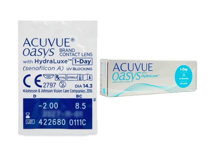 Acuvue Oasys 1-Day With Hydraluxe (5 lenses)