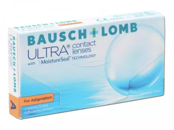   Bausch & Lomb Ultra with Moisture Seal for Astigmatism (3 lenses)