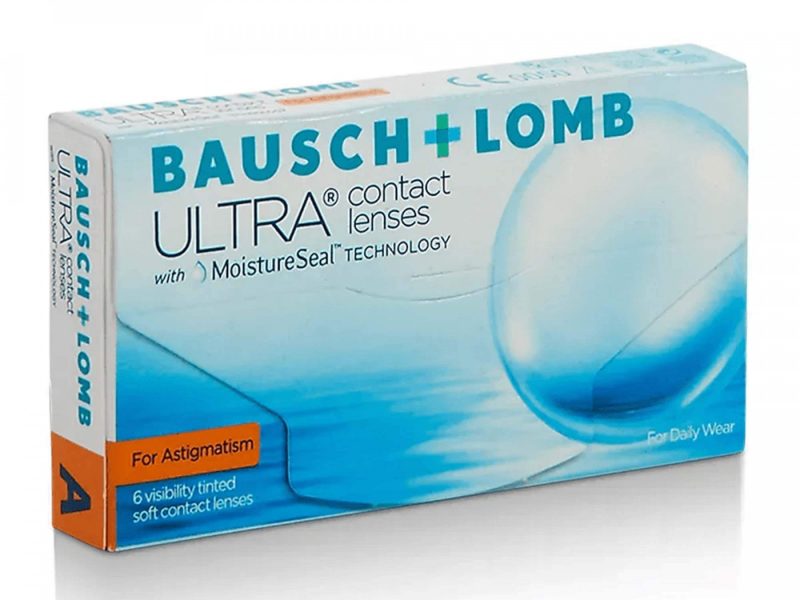 Bausch & Lomb Ultra with Moisture Seal for Astigmatism (6 lenses)