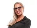 Lozza VL 4124 BLKY 47 Women glasses