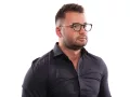 Lozza VL 4143 0BLK 50 Men glasses