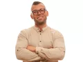 Zac Posen Tommaso Z TOM BR 49 Men glasses