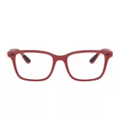 Red glasses frames
