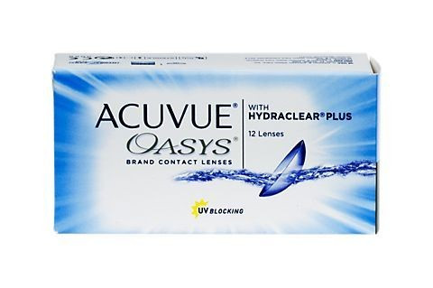 Photos - Glasses & Contact Lenses Acuvue Oasys with Hydraclear Plus  (12 lenses)