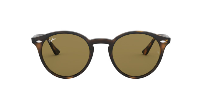 Image of Round Tortoise Brown B-15 2180 Sunglasses